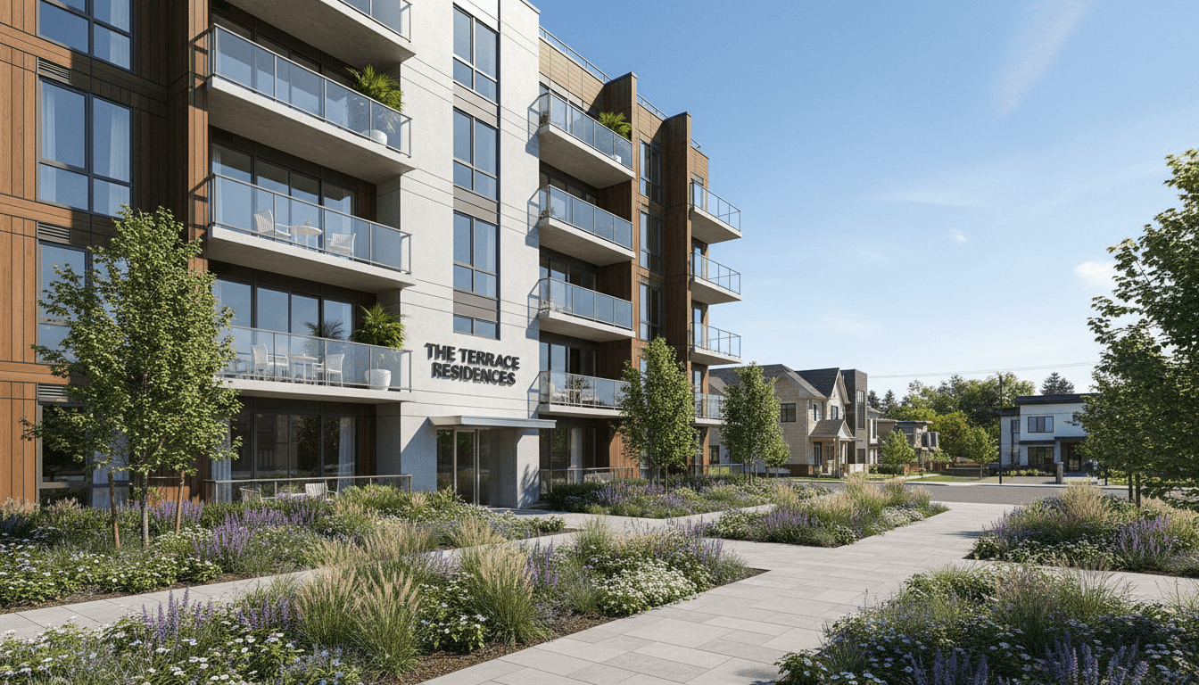 Multifamily apartment building in Edmonton