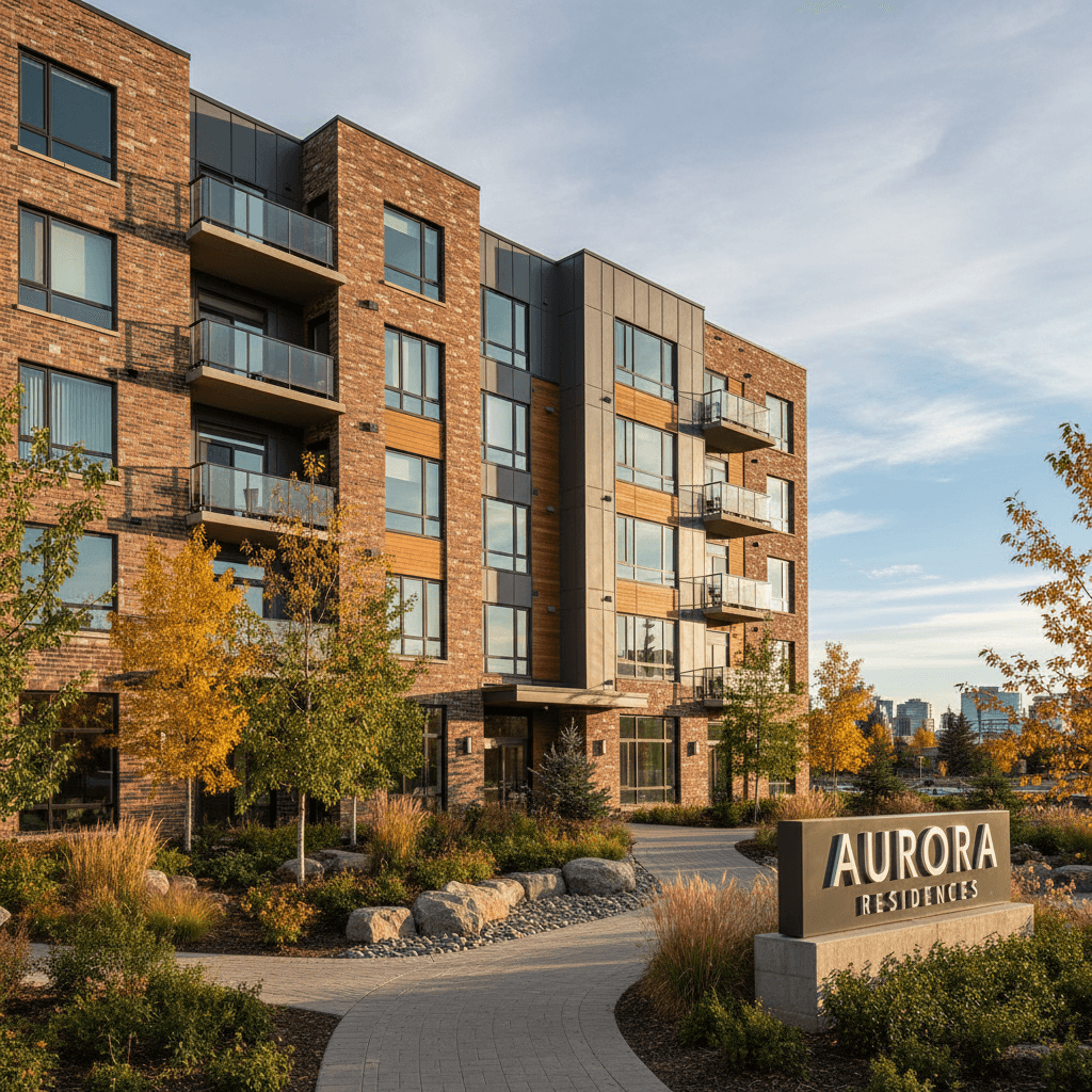 Multifamily apartment building